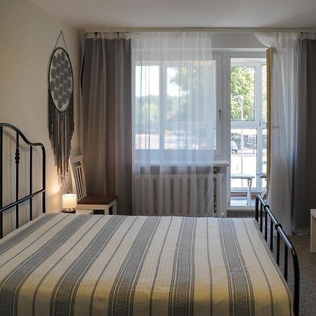Apartamentai Birstono Centre Su Zidiniu Birštonas Exteriör bild