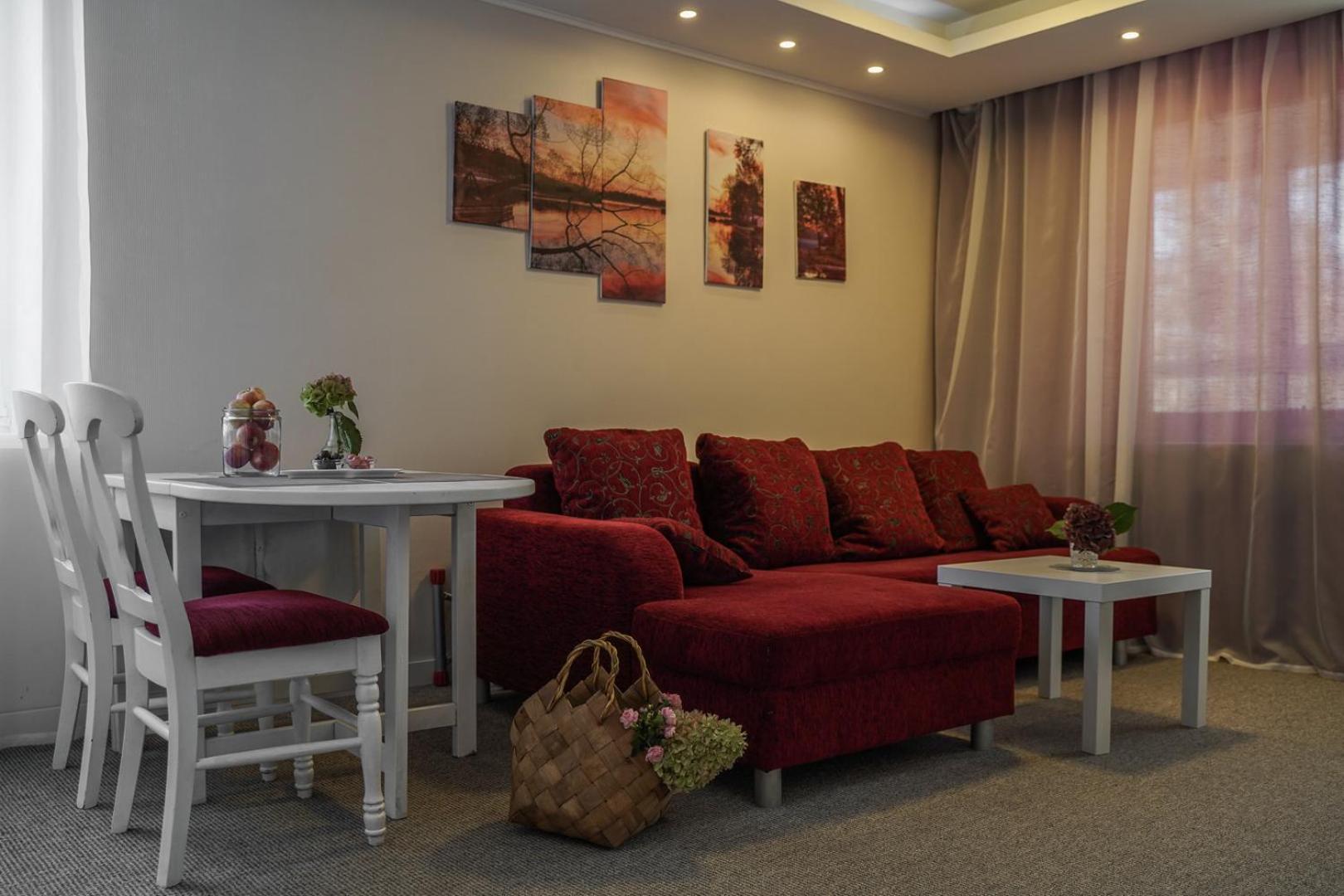 Apartamentai Birstono Centre Su Zidiniu Birštonas Exteriör bild